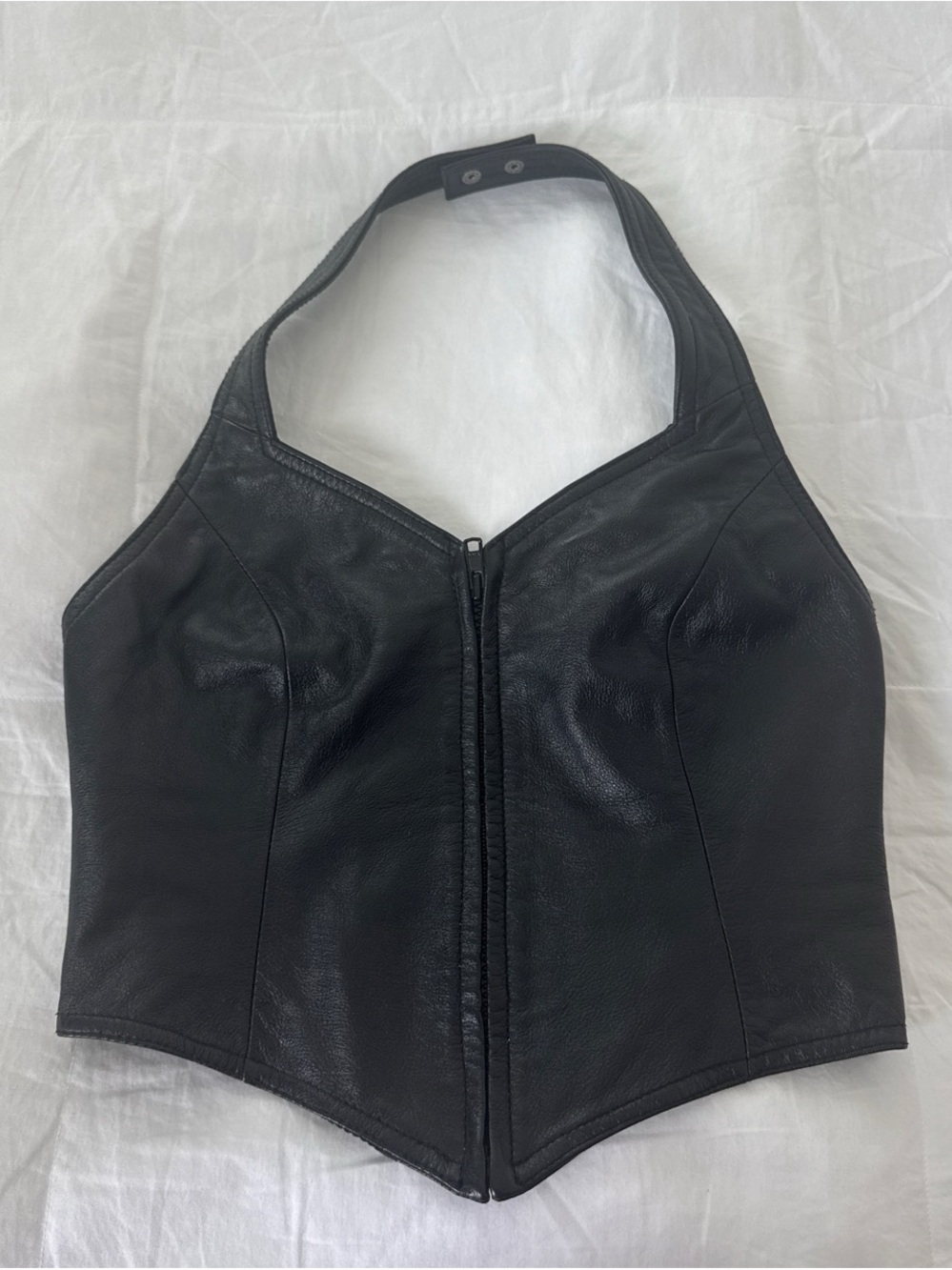 Wilsons leather halter top